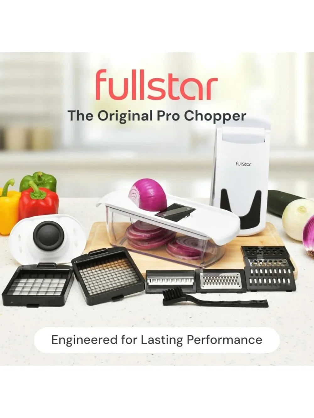 Versatile Vegetable Chopper & Mandoline Slicer - Kitchen Gadget for Easy Meal
